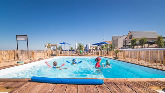 Piscine de plage - été- Centre aquatique Châtelaillon-Plage - ©Karine Bernard